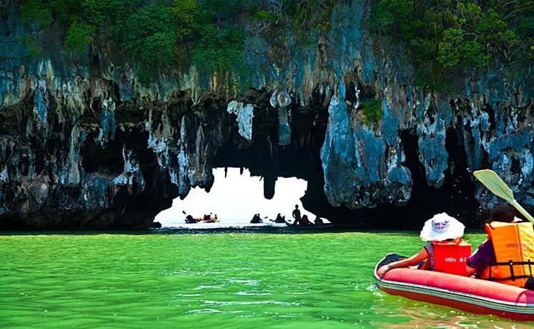 découverte de la baie de phang nga au départ de khao lak