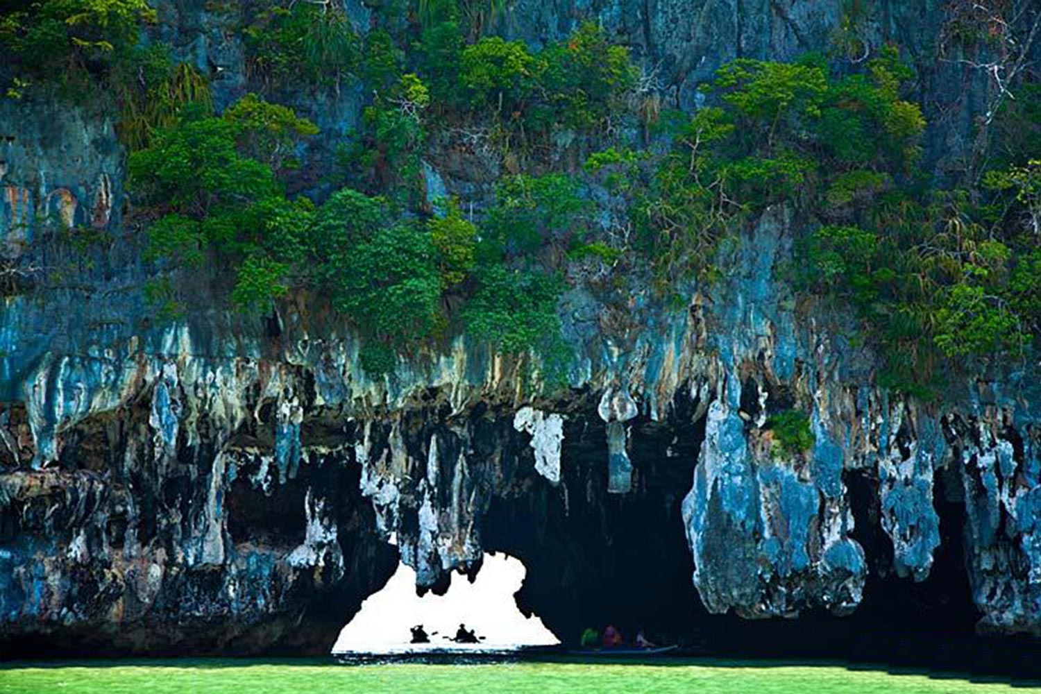 visite de la baie de phang nga au départ de khao lak