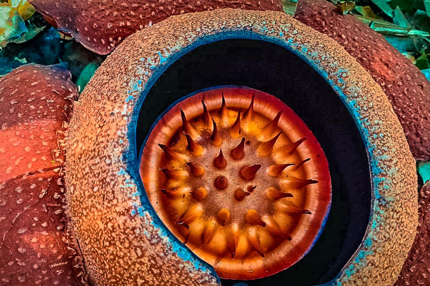 trek to discover the rafflesia, the biggest flower in the world